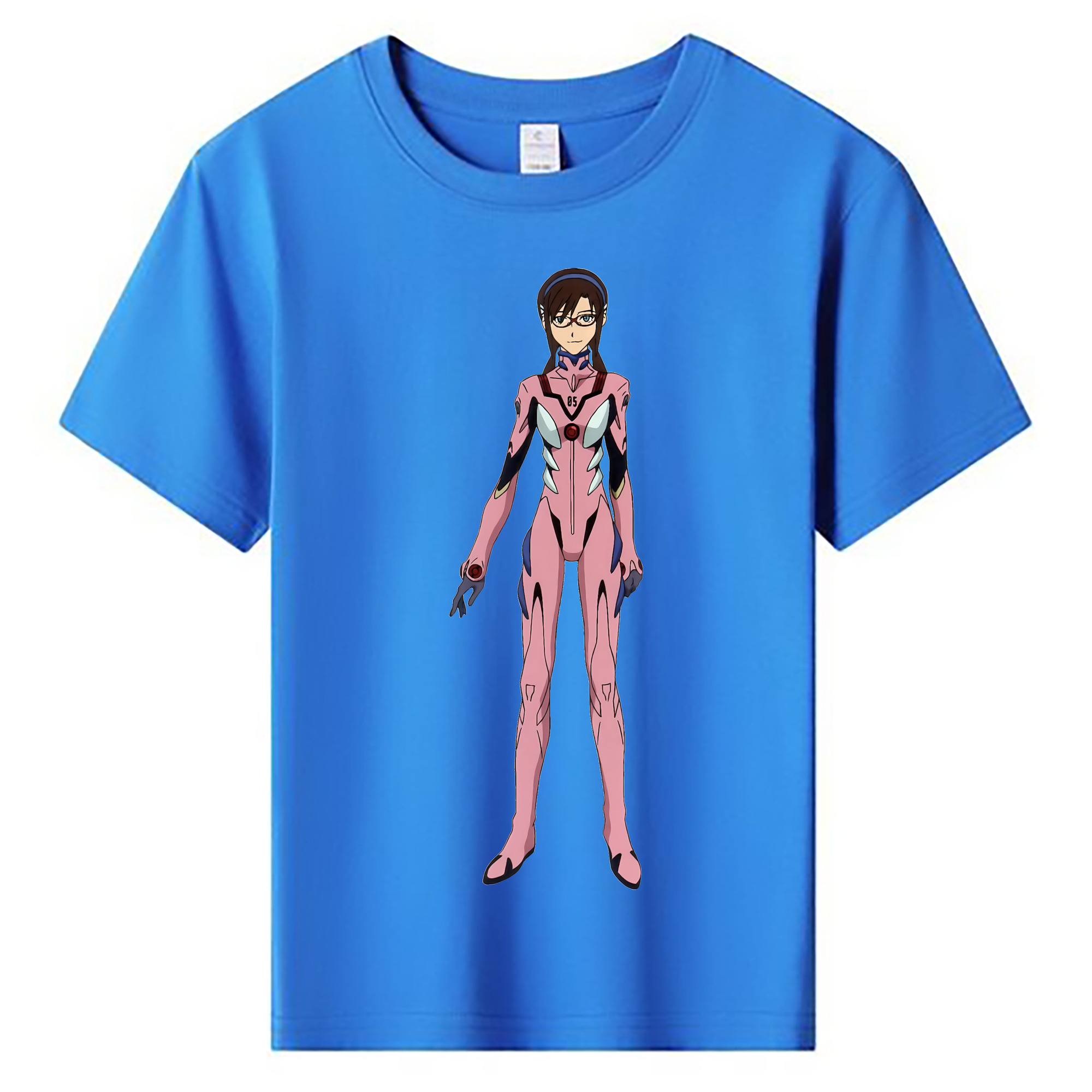 （画像用） EVA 新世紀エヴァンゲリオン 綿100％キッズTシャツ（フロントプリント）